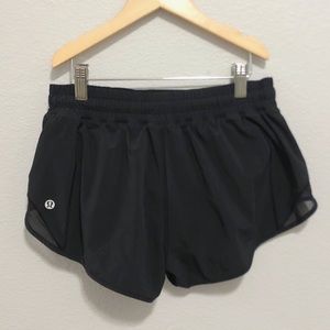 Lululemon Black Hotty Hot Short